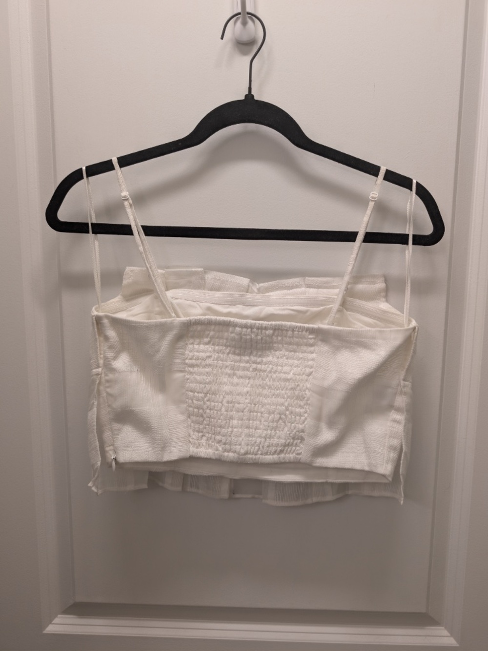 Walter Baker Gweneth Silk Blend Pleated Tank - Picture 4 of 7